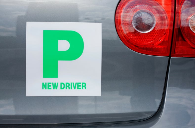 L Plate Whats The Worst Car Sticker Funny Driving Instructor Learner driver