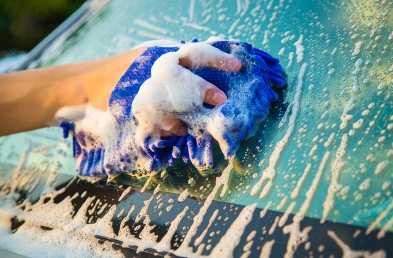 How to wash a car