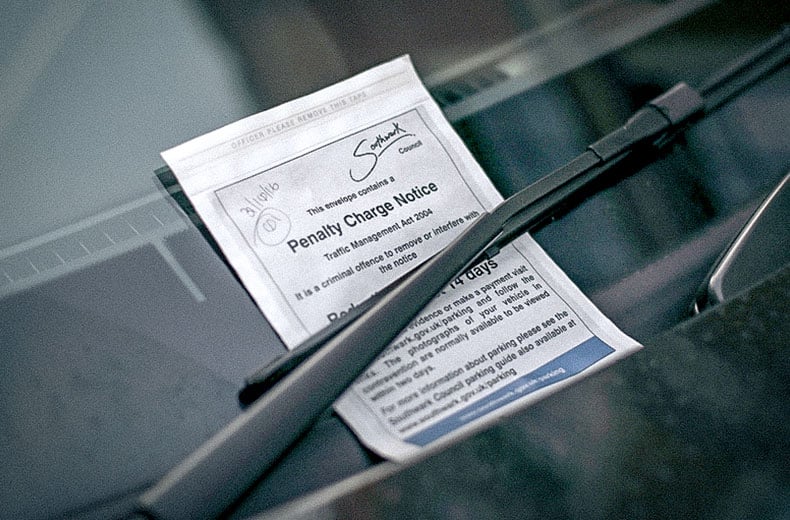 Appeal against parking tickets