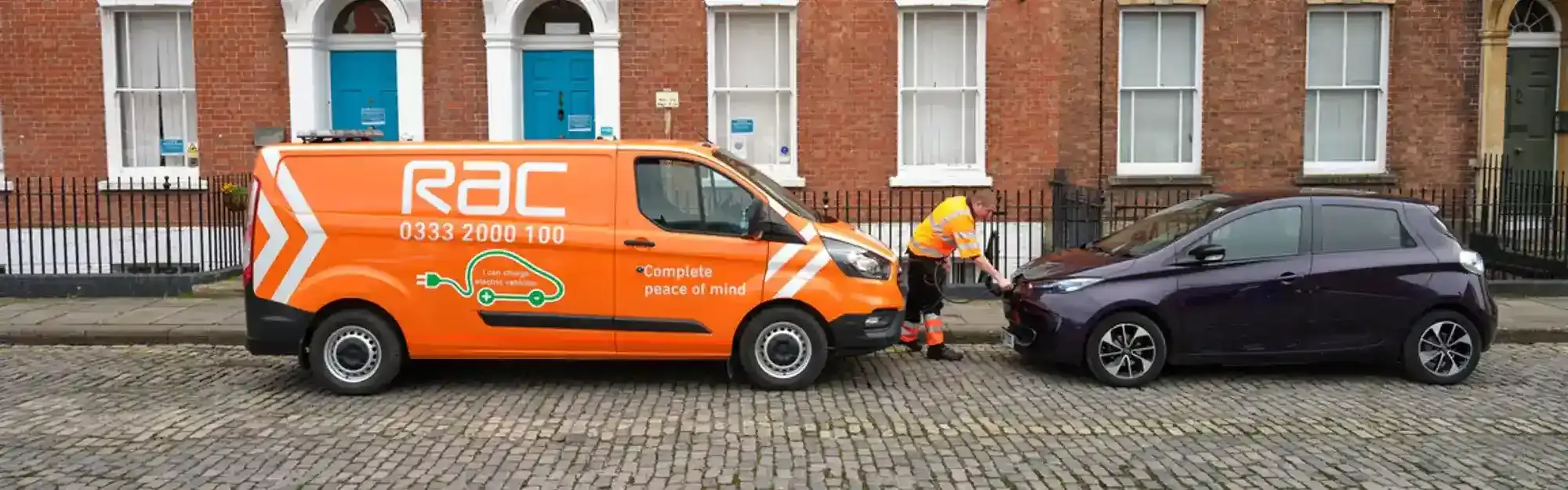 RAC breakdown recovering electric vehicle