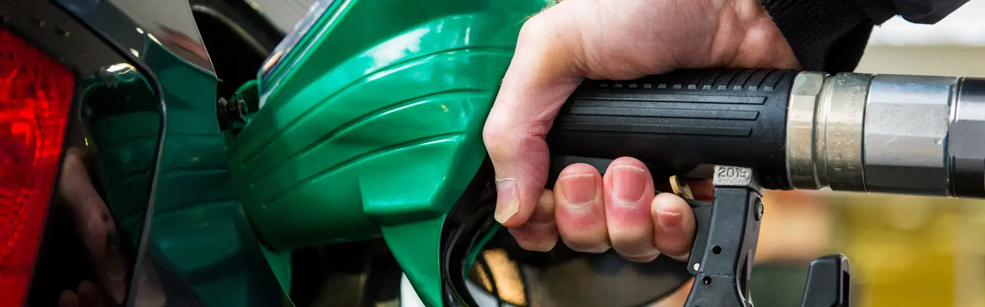 fuel pump in use
