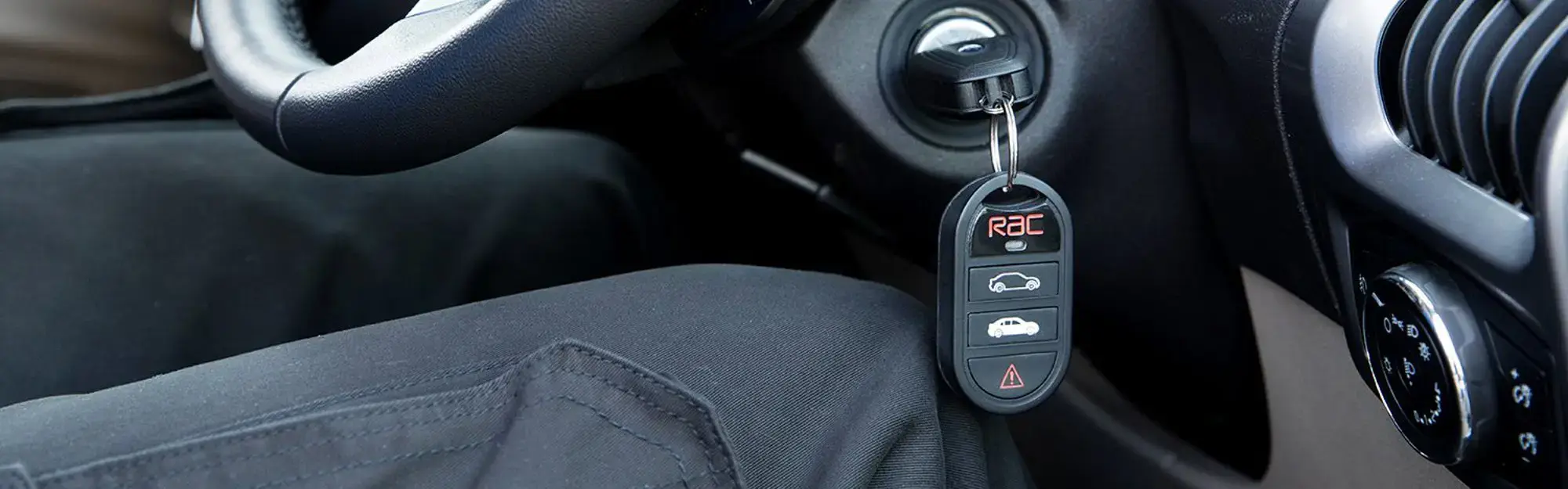 Keys in car