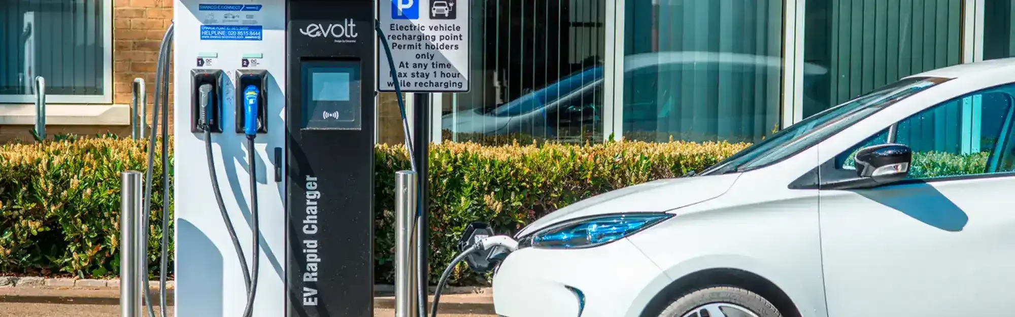 Electric vehicle getting power