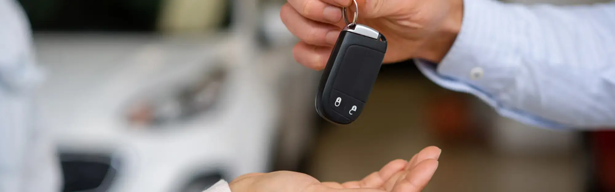 Handing over keys