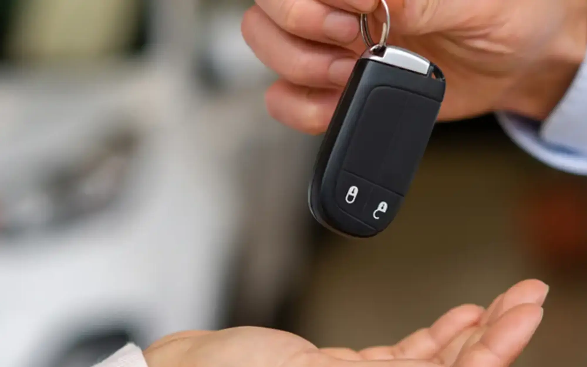 Handing over keys
