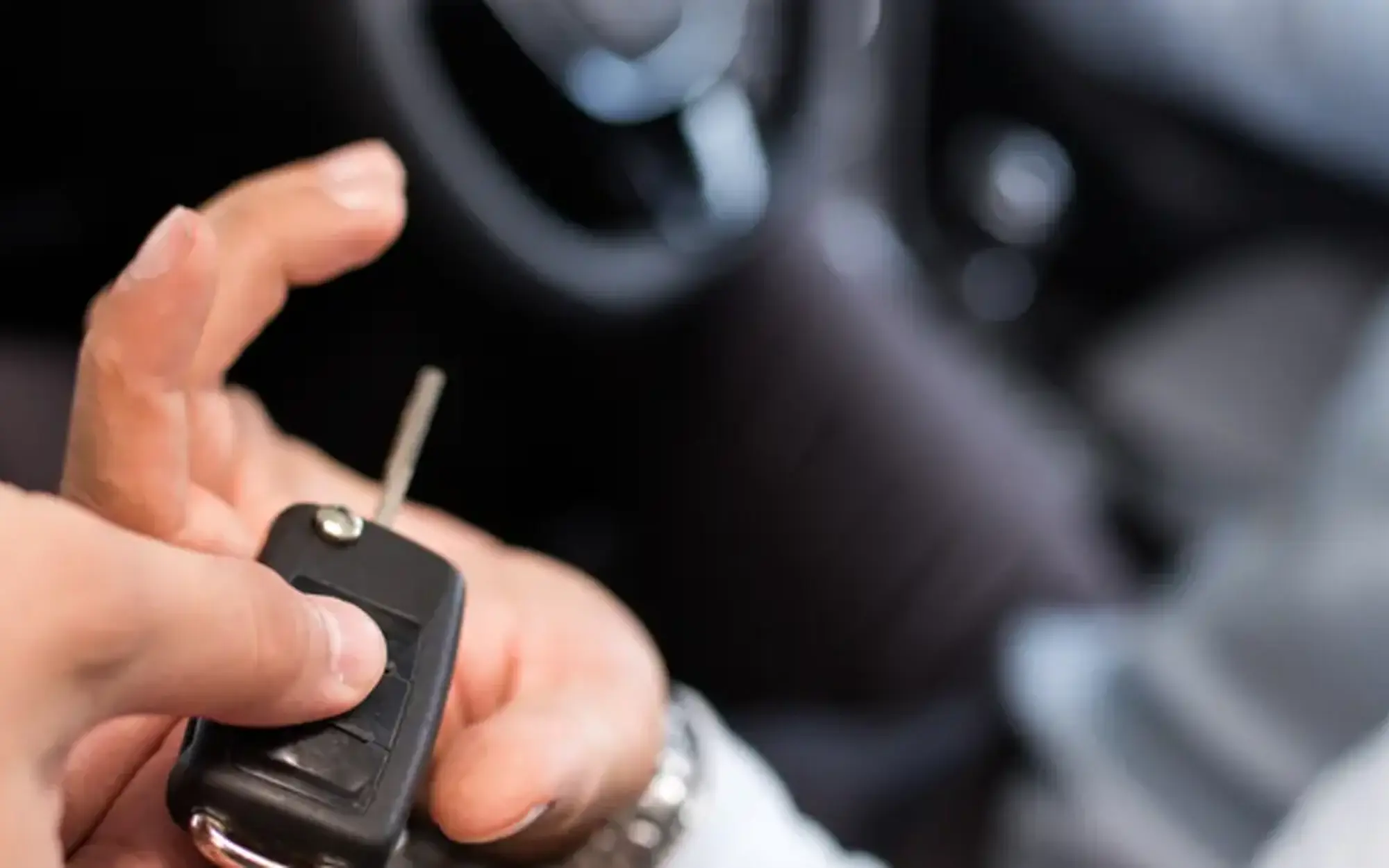 Handing over keys