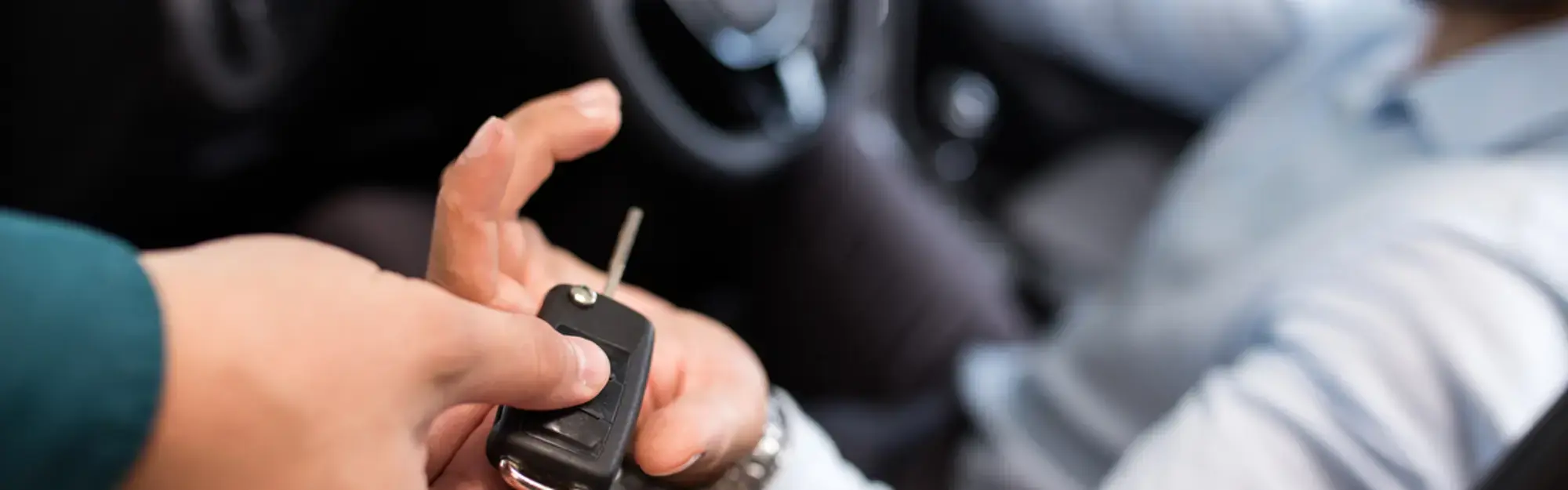 Handing over keys